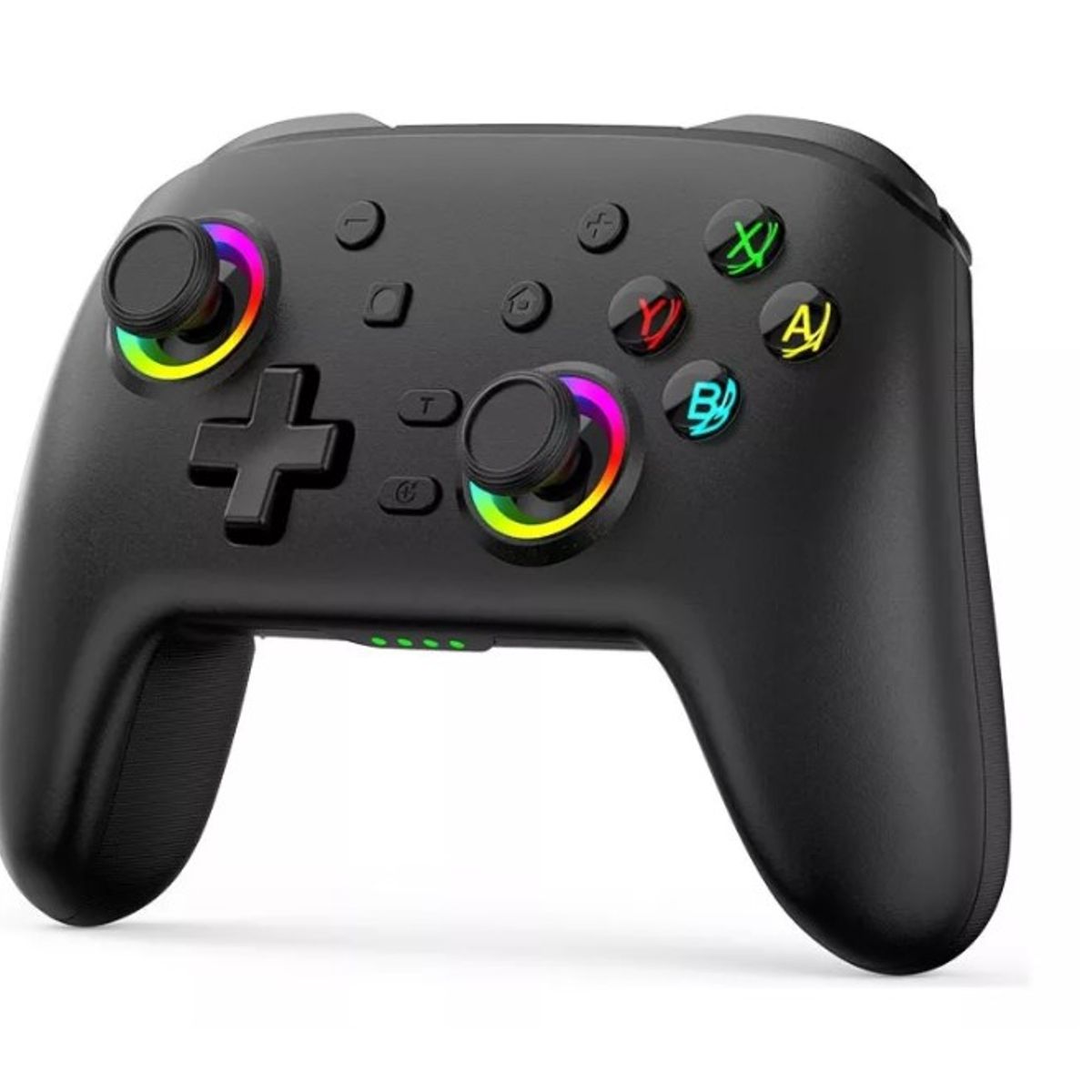 GENERICO - Control Genérico Rgb Para Nintendo Switcholedlitepcmóvil Negro