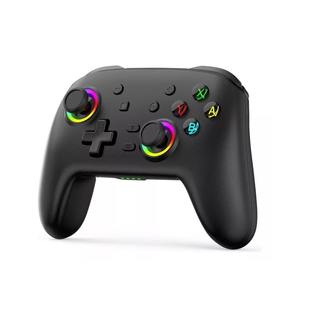 GENERICO - Control Genérico Rgb Para Nintendo Switcholedlitepcmóvil Negro