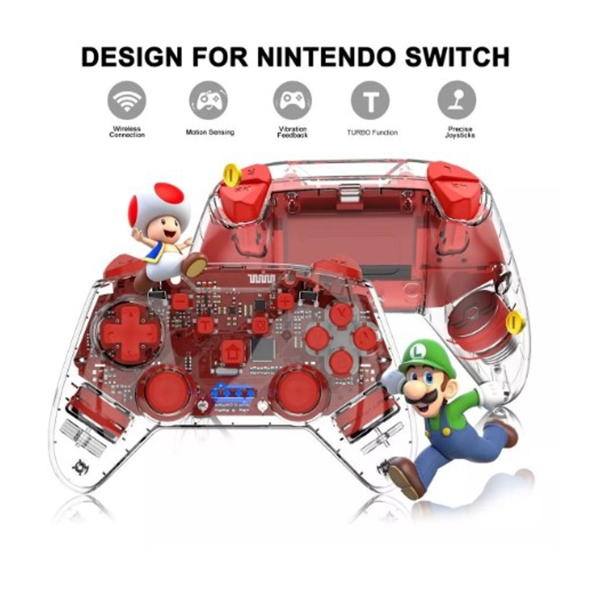 GENERICO - Control Inalámbrico Compatible Switch Wireless Transparencia