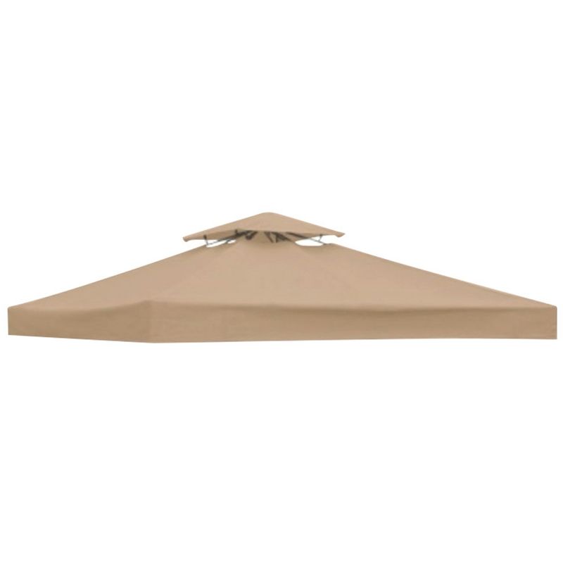 KUANGYE - Repuesto De Techo Para Toldo Pérgola 3x3 Mt Pérgola Tabaco