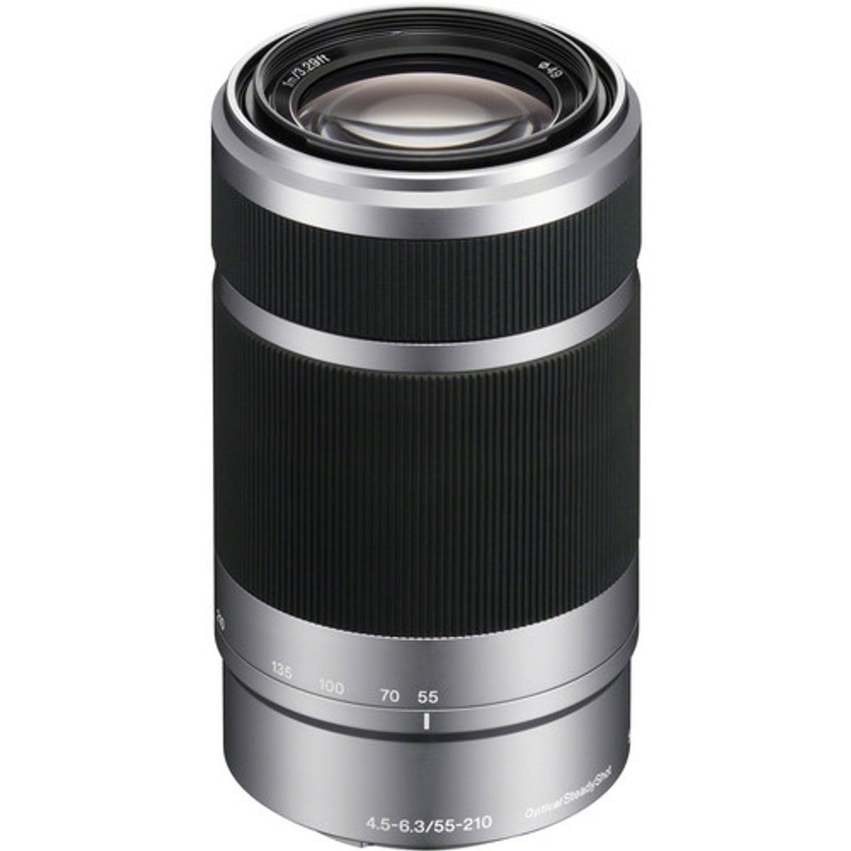 SONY - Sony E 55-210 mm f45-63 OSS plateado Lente