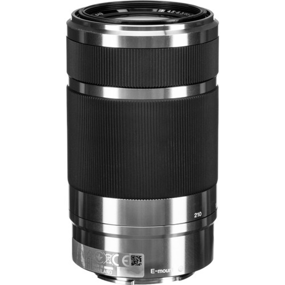 SONY - Sony E 55-210 mm f45-63 OSS plateado Lente