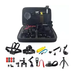GENERICO - Kit Maleta Gopro + 28 Accesorios Cámara Deportes
