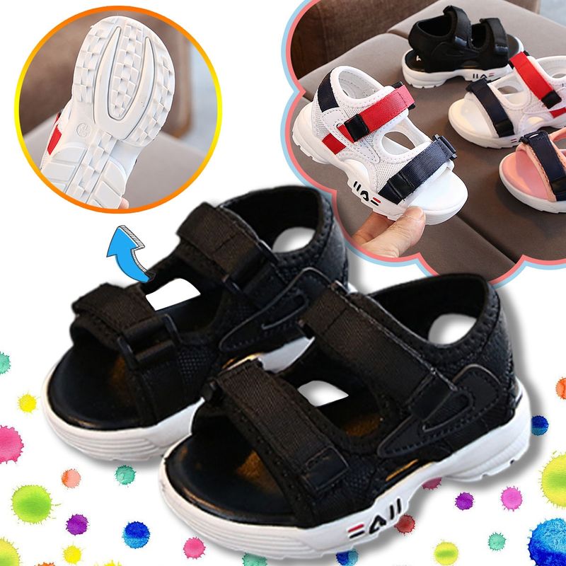 EDWINAYY - Zapatos Antideslizantes Suave Pantuflas Para Bebés Velcro