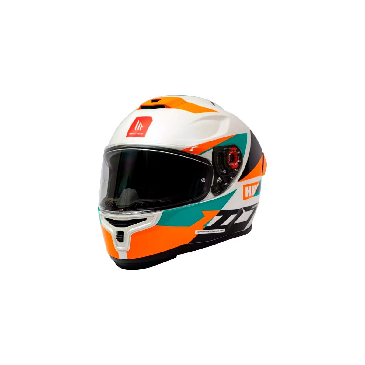 GENERICO - Casco Mt Ff114 Hummer Quo A0 Blanco Perla Brillo