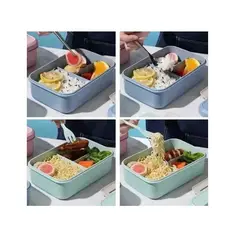 GENERICO - Fiambrera Para Microondas Contenedor De Alimentos Topper