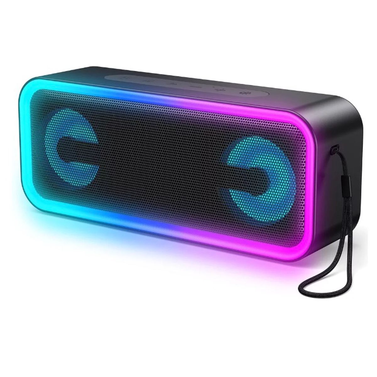 GENERICO - Parlante Portatil Bluetooth  Portátil USB SK5 Rectangular