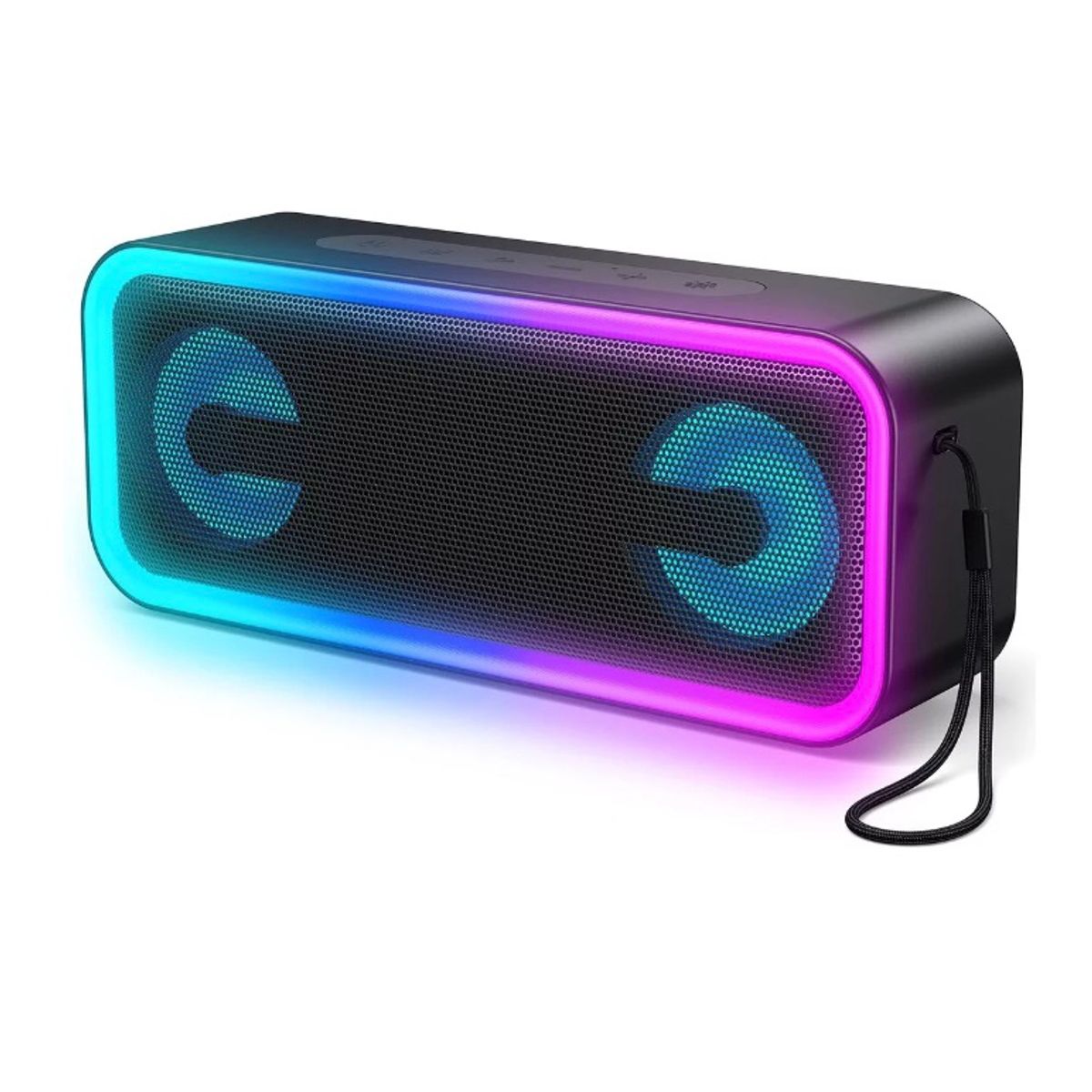 GENERICO - Parlante Portatil Bluetooth  Portátil USB SK5 Rectangular