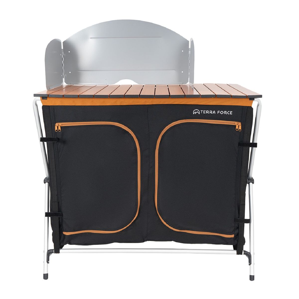 TERRA FORCE - MESA DE COCINA PLEGABLE CAMPING