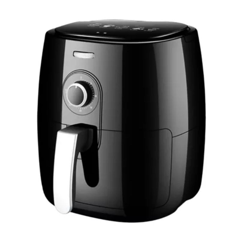 GENERICO - Freidora De Aire Sin Aceite De Perilla 5Lts Negro BW-1012