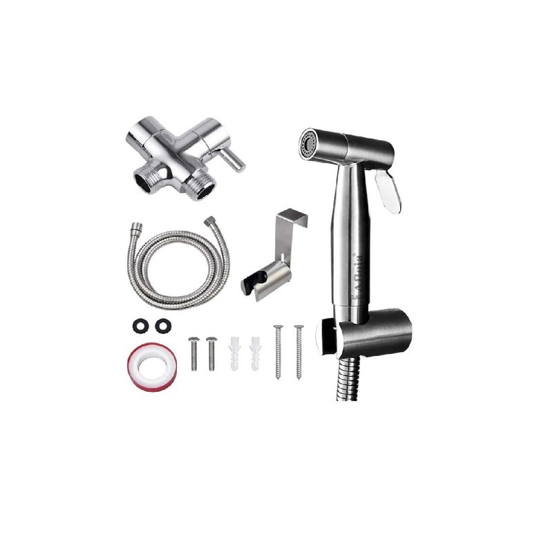 GENERICO - Ducha Bidet Arabe Wc Inodoro Acero Inoxidable Plata