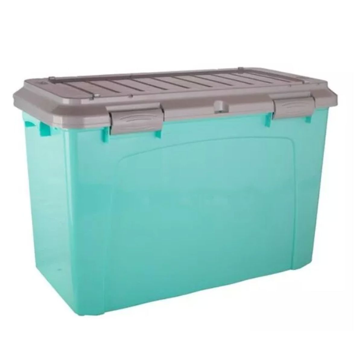 GENERICO - Caja Organizadora Baul Con Ruedas Almacenamiento 123 Lts