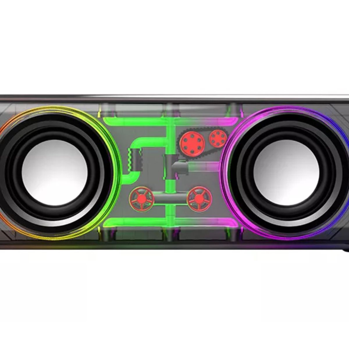 GENERICO - Parlante Portatil Bluetooth  Portátil USB SK6 DiseñoRectangular