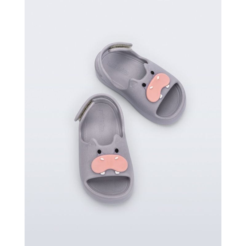 MELISSA - Sandalia Mini Melissa Free Cute Gris