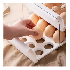GENERICO - Organizador De Huevos Caja Para 32 Und Huevera Portahuevos