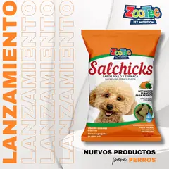 GENERICO - Salchicks Zootec pollo y espinaca 100g