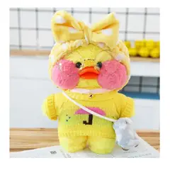GENERICO - Peluches Lalafanfan + Pato Bebe Kawaii Lentes Cartera Ropa