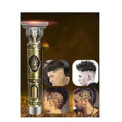 GENERICO - Cortadora De Pelo Eléctrico Para Hombre Máquina De Afeitar Color Dorado