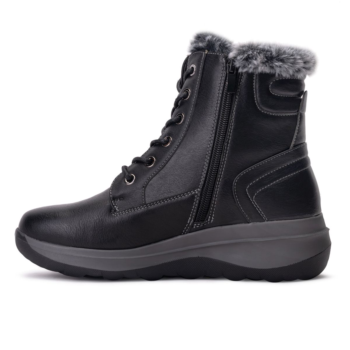 CHINITOWN - Botín Mujer Negro Antha Chinitown