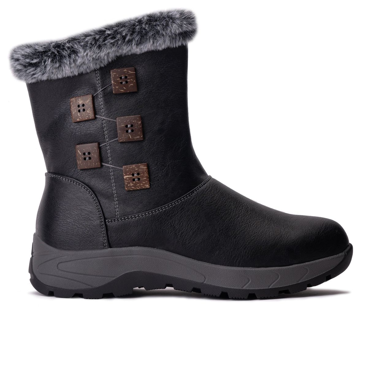 CHINITOWN - Bota Mujer Negro Ursa Chinitown