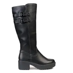 THUNDER BLUE - Bota Mujer Negro Edesia
