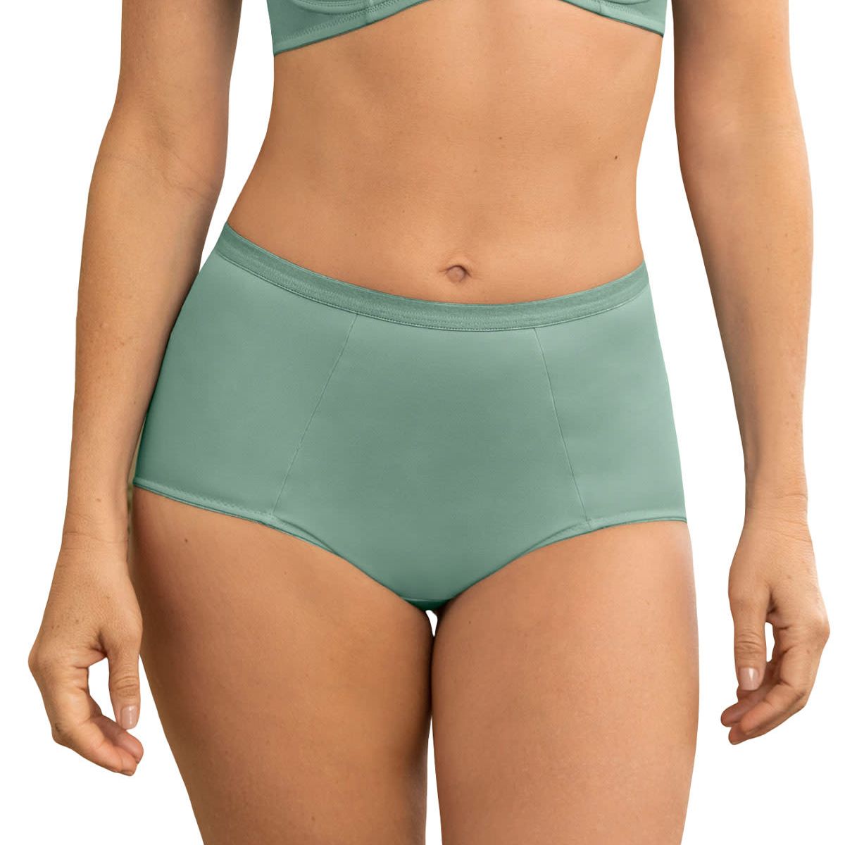 LEONISA - Calzón clásico de control suave con excelente modelación 72219 Verde