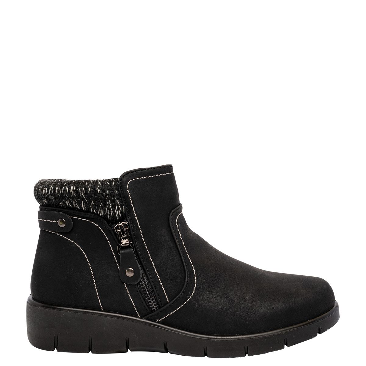 PASSER - Botin Mujer Negro Aton Passer