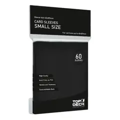 MITOS Y LEYENDAS - Protector de cartas tamaño Small Top Deck Negro (62x89)
