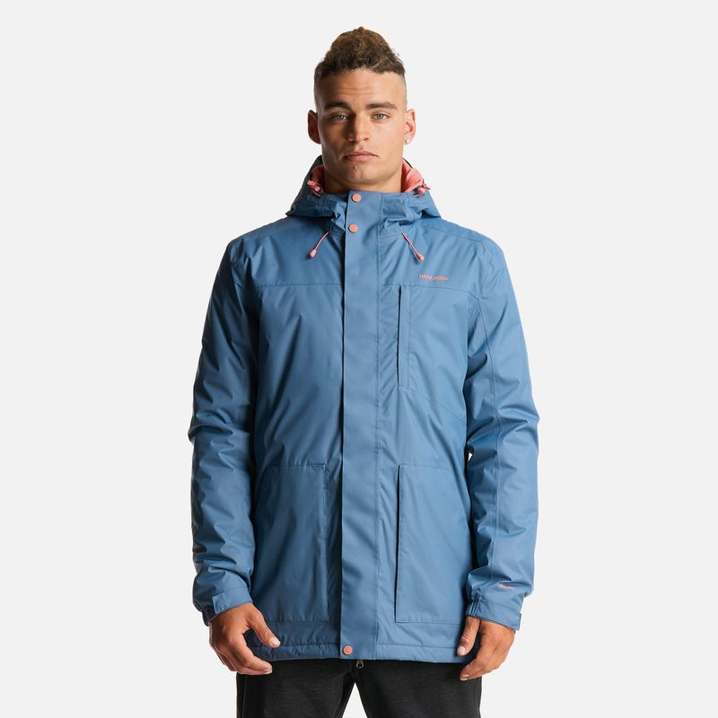 HAKA HONU - Chaqueta Hombre Terranova Azul Piedra Haka Honu