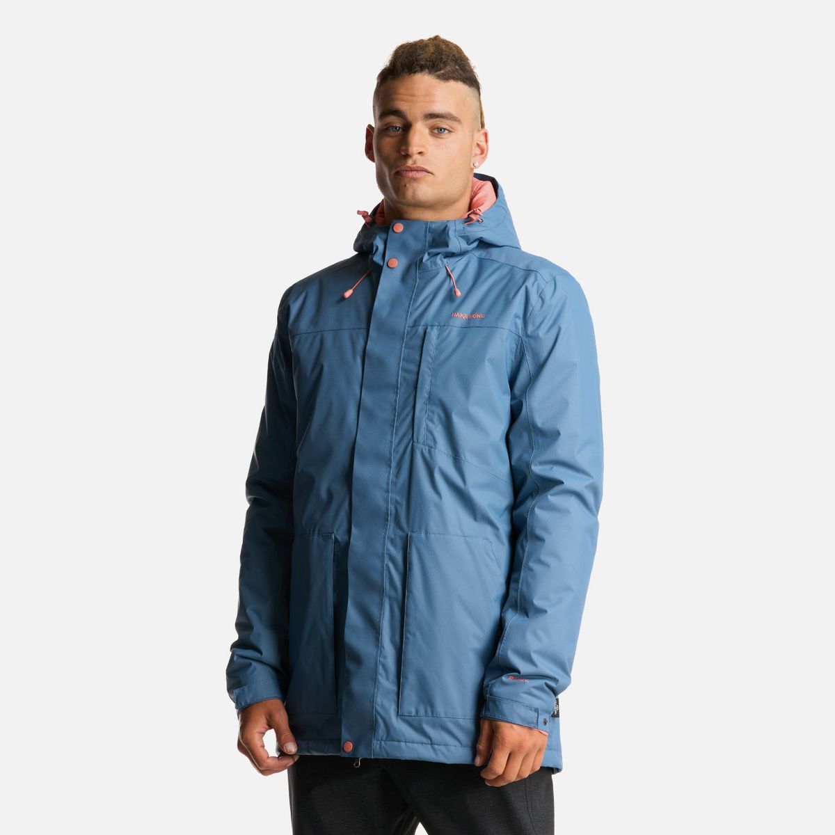 HAKA HONU - Chaqueta Hombre Terranova Azul Piedra Haka Honu