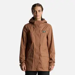 HAKA HONU - Chaqueta Mujer Kauai Tostado