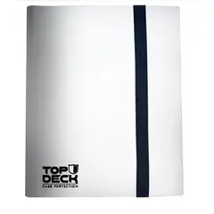 MITOS Y LEYENDAS - Carpeta Topdeck 12 Bolsillos Blanco