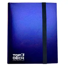 MITOS Y LEYENDAS - Carpeta Topdeck 9 Bolsillos Azul