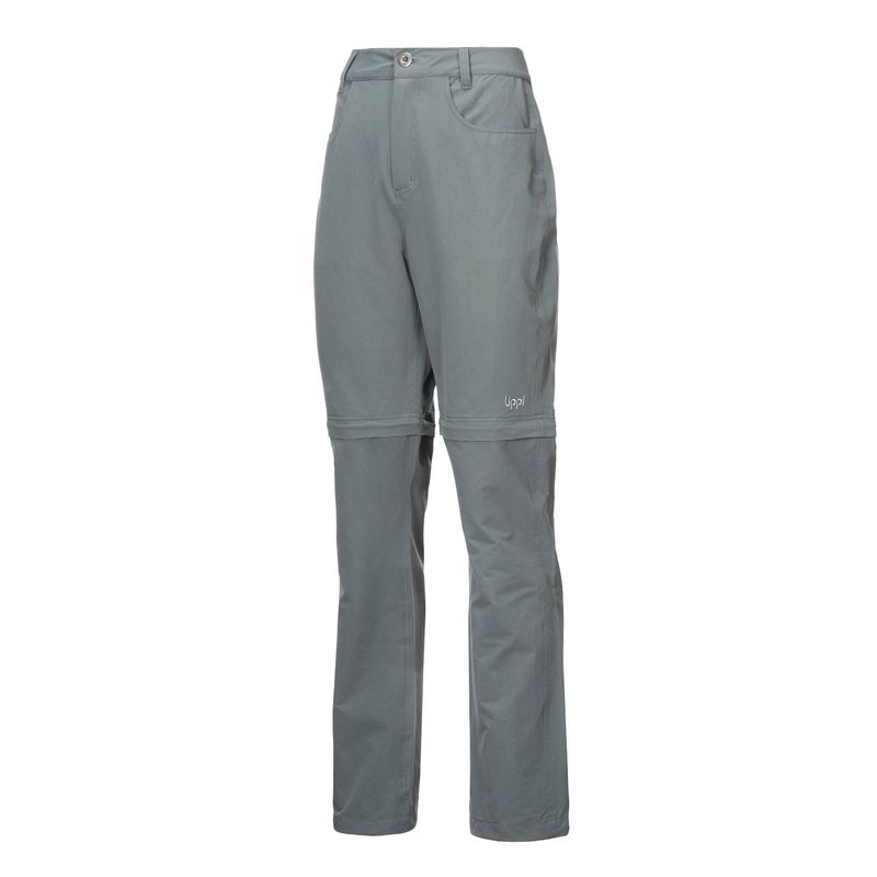 LIPPI - Pantalon Mujer Enduring Mix-2 Q-Dry Pants Gris Oscuro Lippi