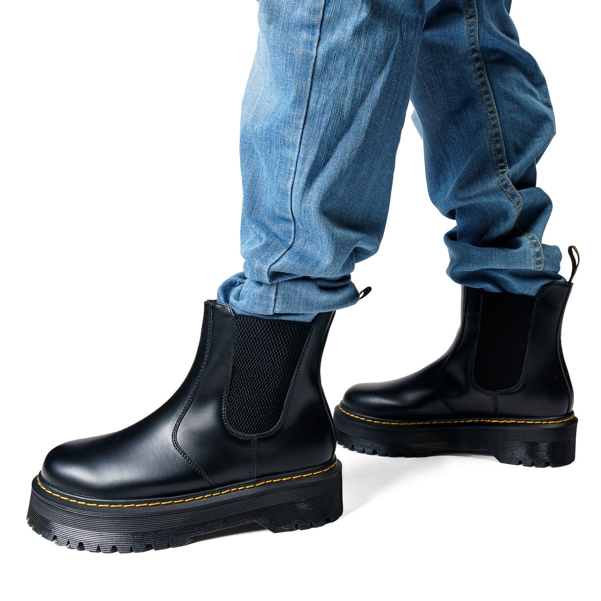 CHINITOWN - Botín Hombre Negro Markele Chinitown