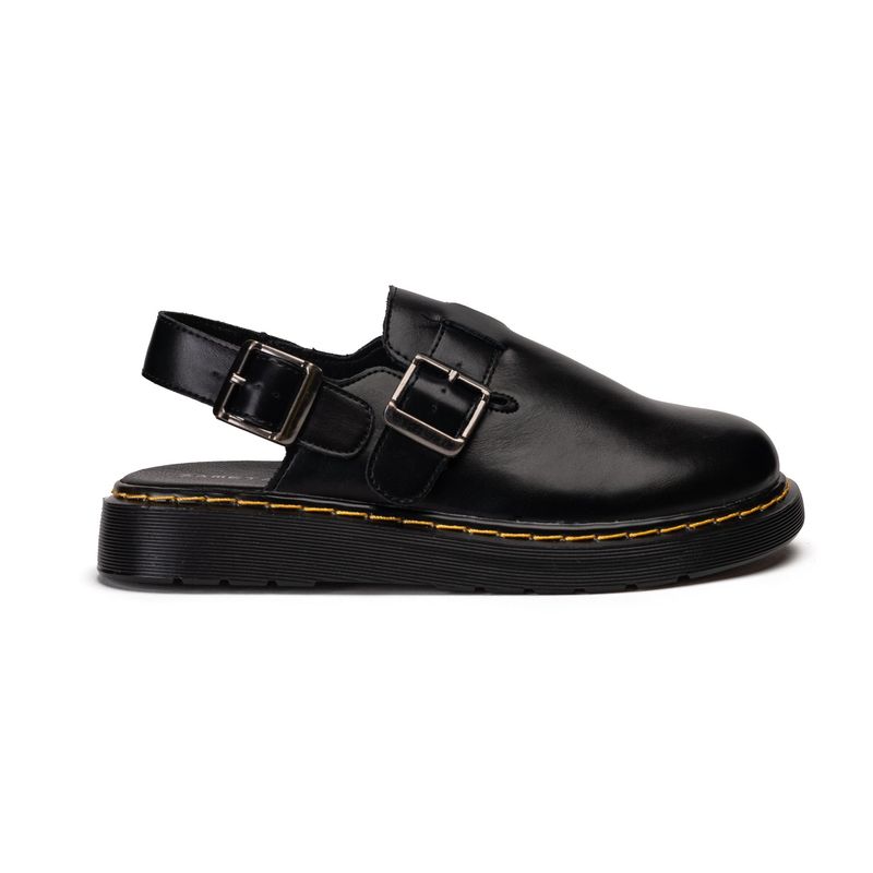 ZAMETA - Zapato Mujer Negro Adara Mule Zameta.