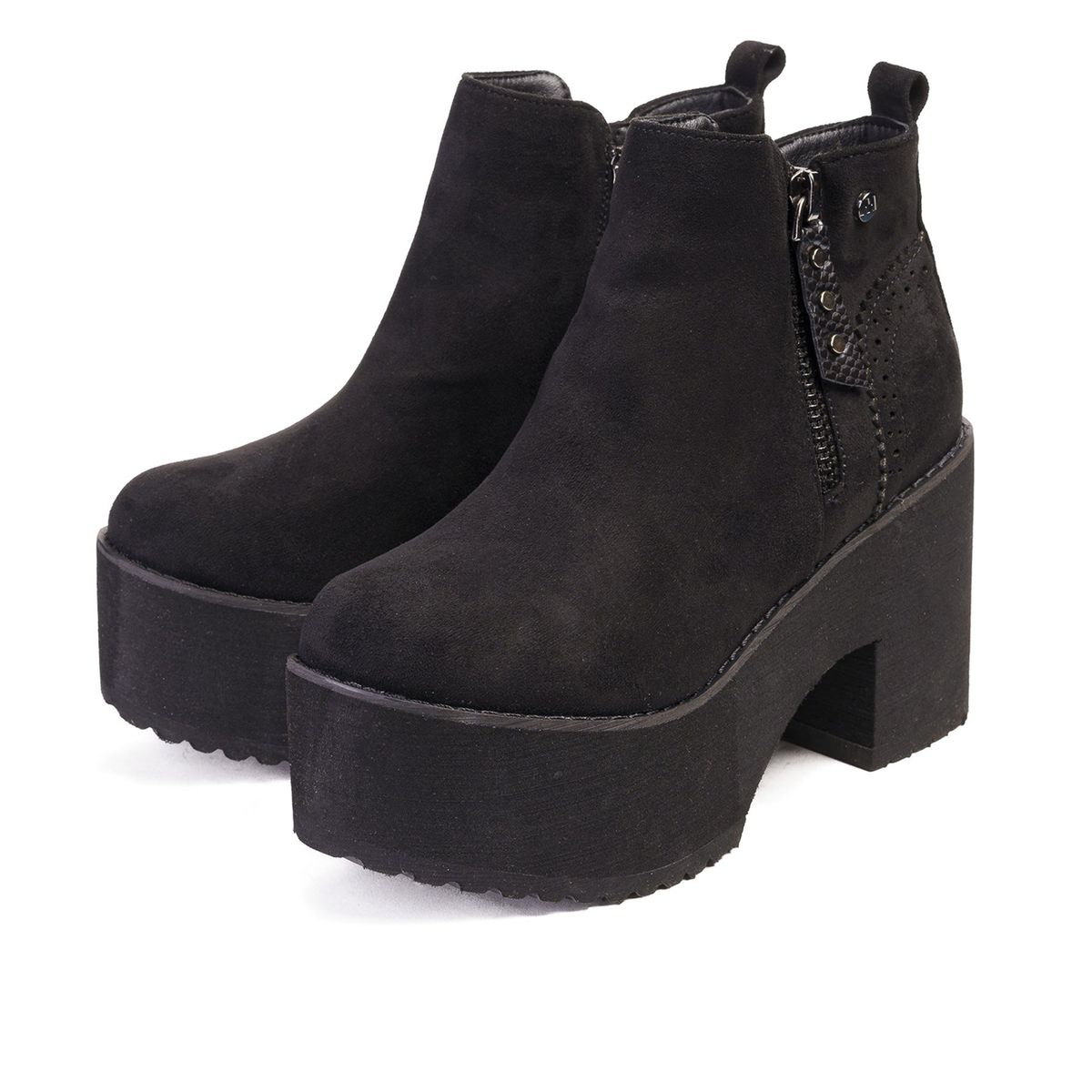 BOTELI - Botín Mujer Negro Nadine Boteli