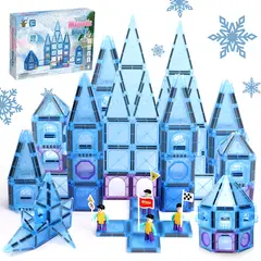 LUKOVEE - Juguetes De Bloques De Construcción Magnéticos Para Niños