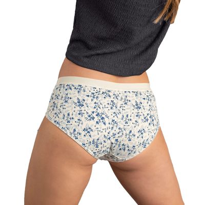 Imagen 2 del producto Pantaleta cómoda y suave de buen cubrimiento invisible en piernas 012686 Estampado