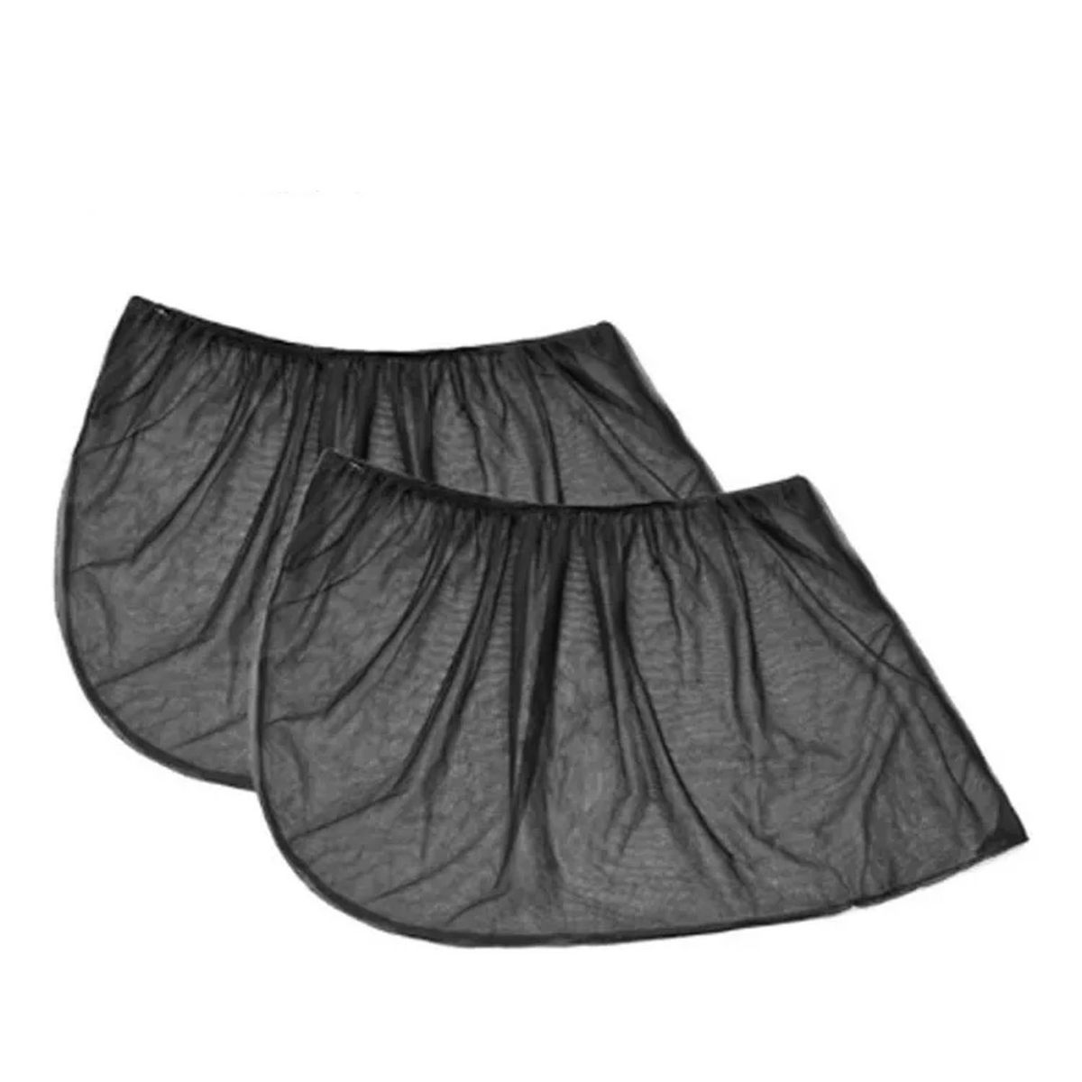 GENERICO - X2 Pack Malla Tapa Sol Auto Ventana Tracera Protector 699