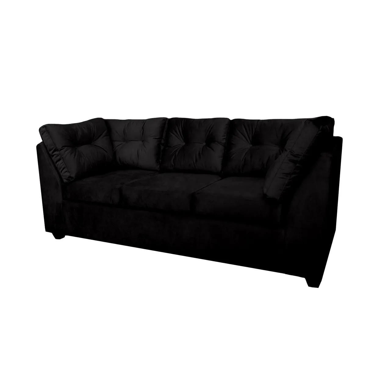 MUEBLES MPR - Sofa Bonsai Felpa 3 cuerpos