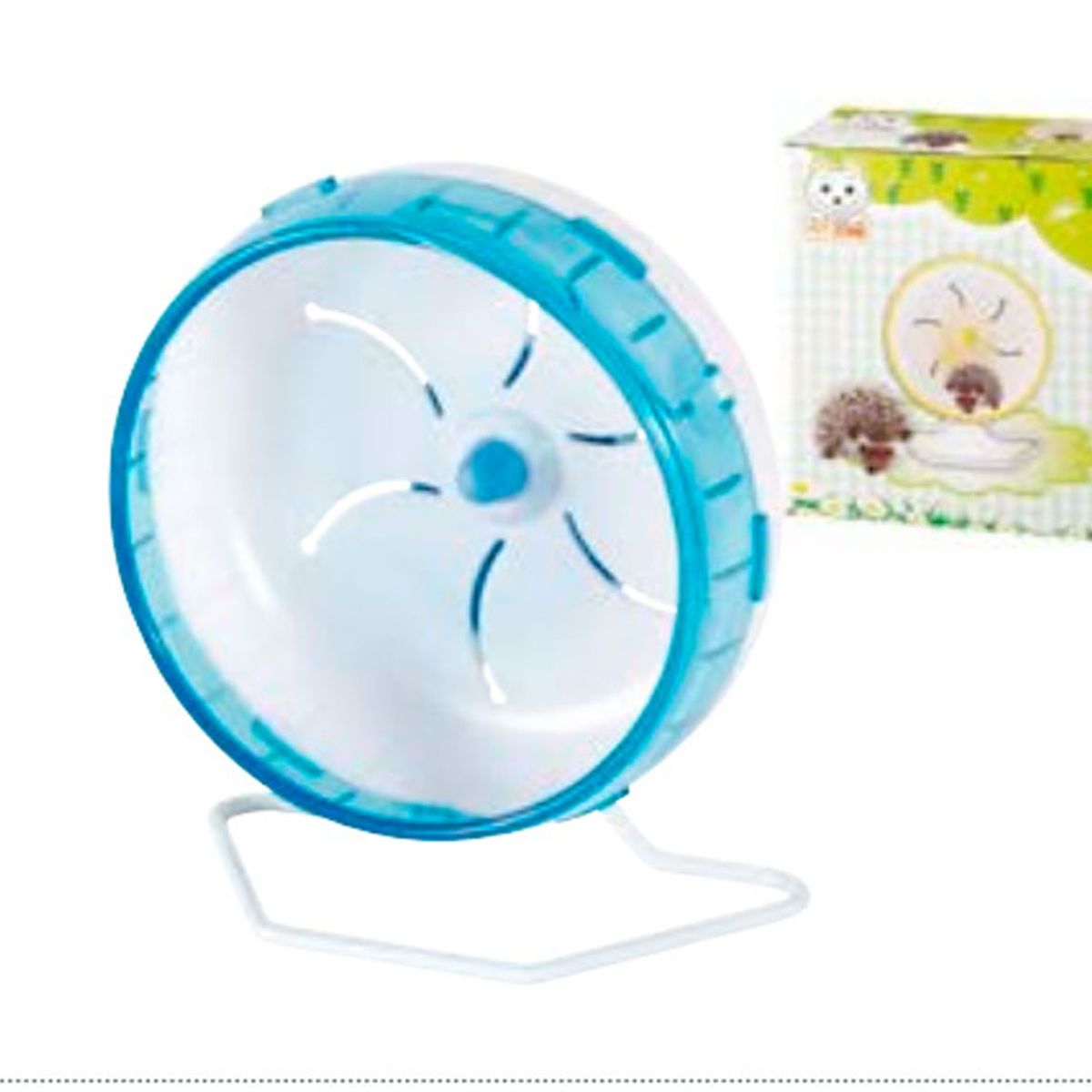 GENERICO - Rueda Ejercicio Hamster   Roedores Ratoncito  17cm 32017