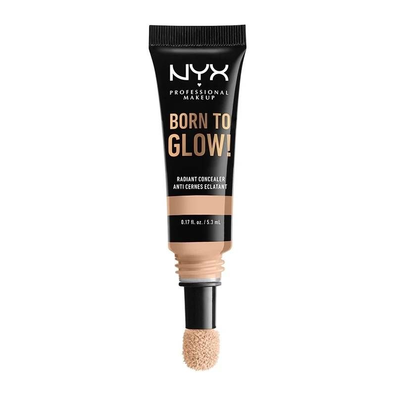 NYX - CORRECTOR DE MAQUILLAJE NYX BORN TO GLOW RADIANT CONCEALER BTGC06 VANILLA