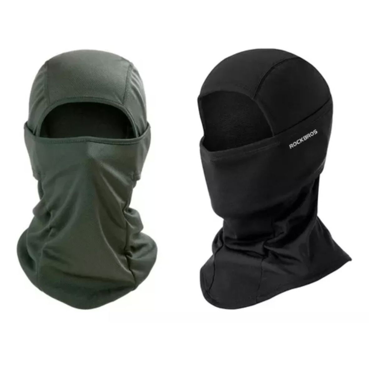 GENERICO - 2 Balaclava Micropolar Rockbros Gorro Bicicleta Moto Treking
