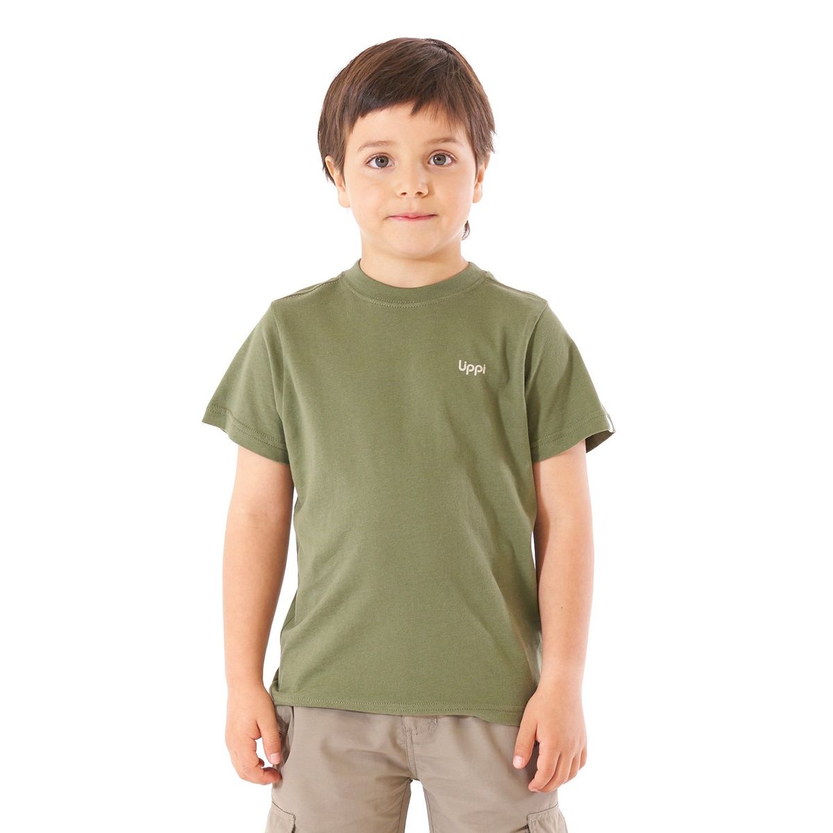 LIPPI - Polera Niño Aquatic UV-Stop T-Shirt Verde Mate Lippi