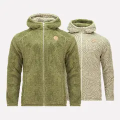 HAKA HONU - Chaqueta Hombre Bi-polar Oliva