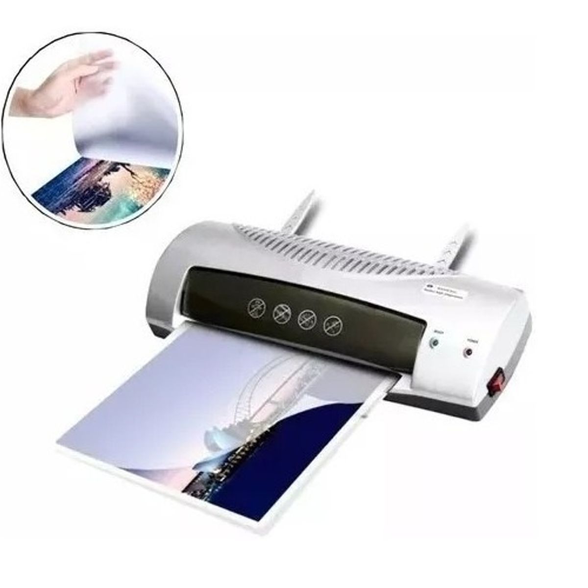 GENERICO - Termolaminadora Plastificadora A4 Carta Y Oficio Español 4