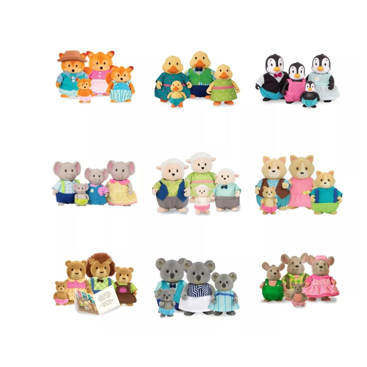 GENERICO - Colección Familias Lil Woodzeez 1 Unidad