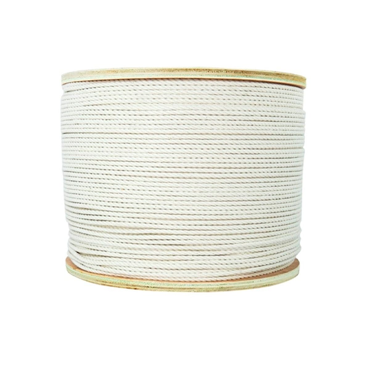 GENERICO - Cuerdas Algodon Torcido 4 Mm X 100 Mt