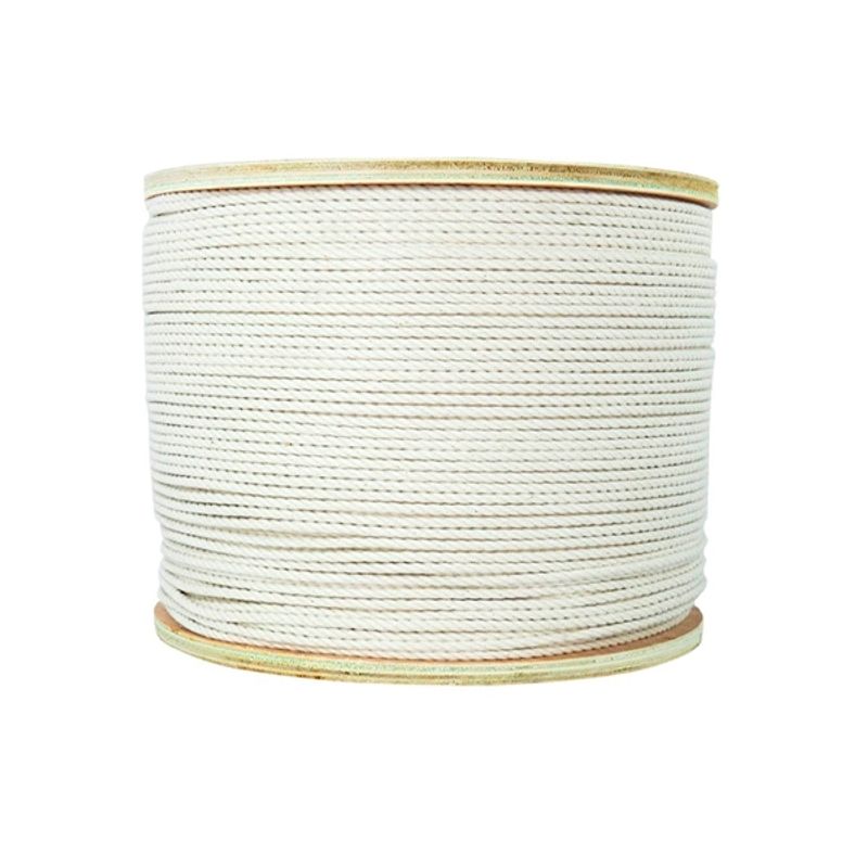 GENERICO - Cuerdas Algodon Torcido 4 Mm X 100 Mt